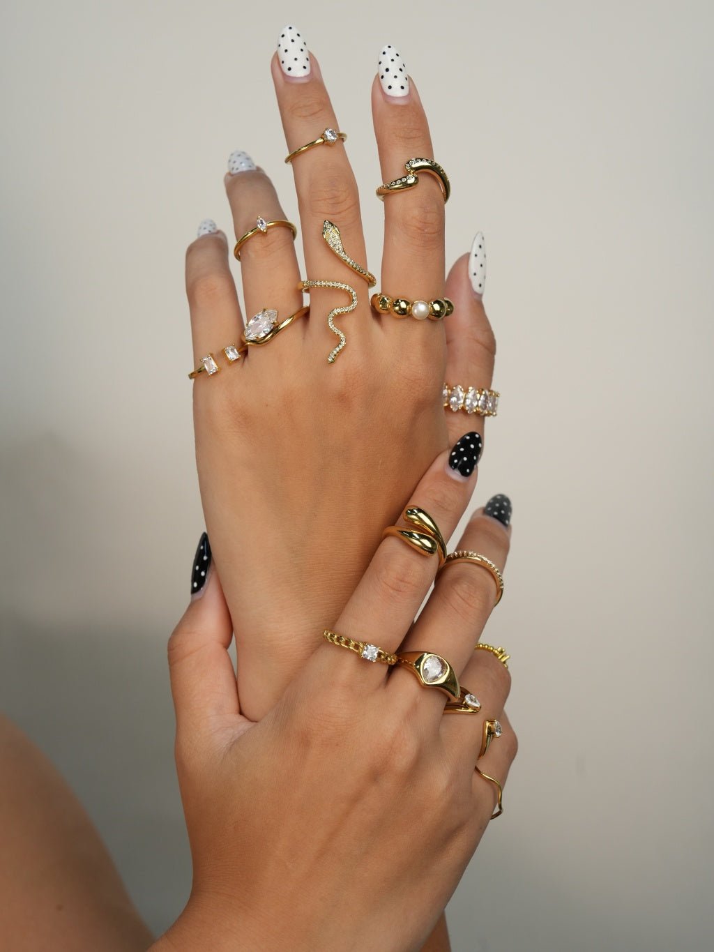 Double Twist Ring Gold