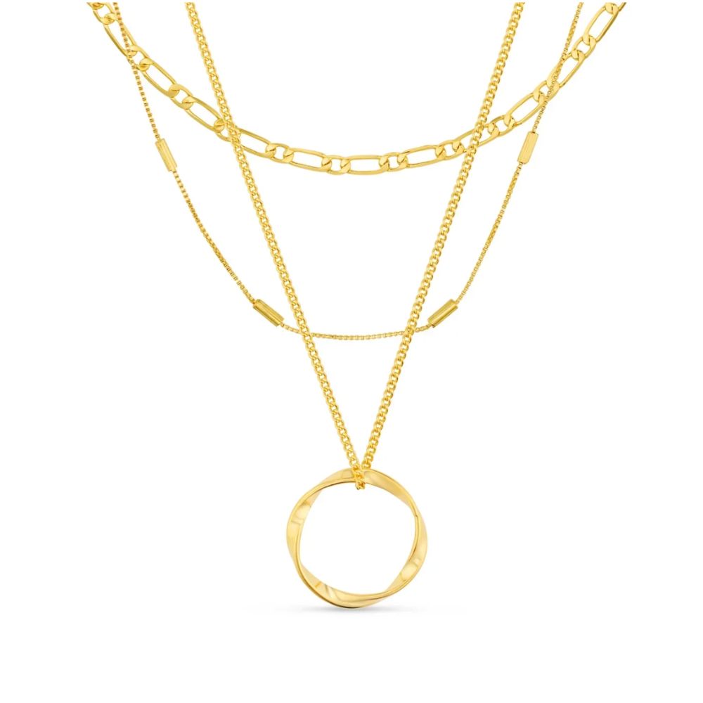 Trinity Layered Necklace