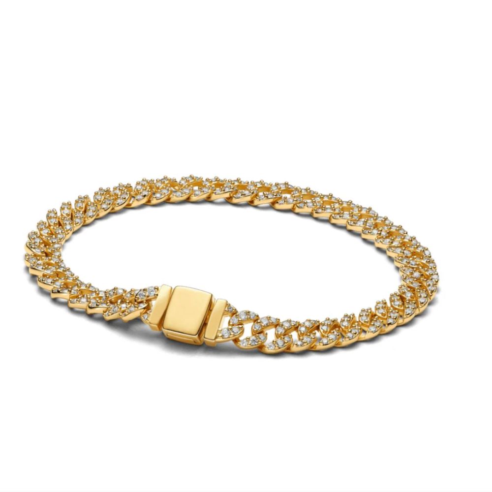 Nova Pavé Cuban Bracelet