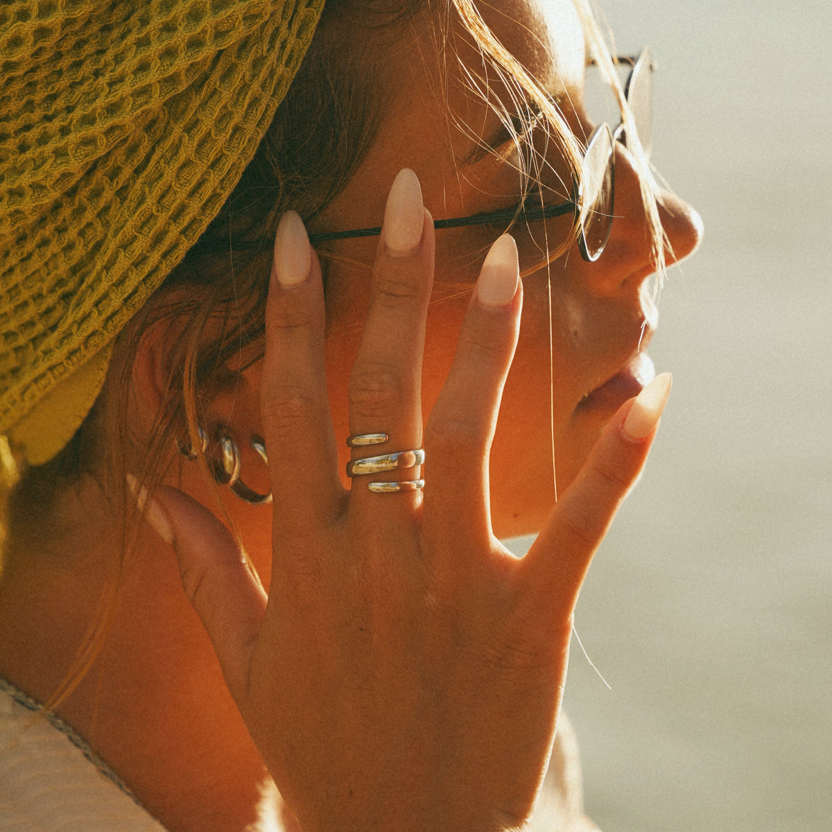 Misty Shell Ring