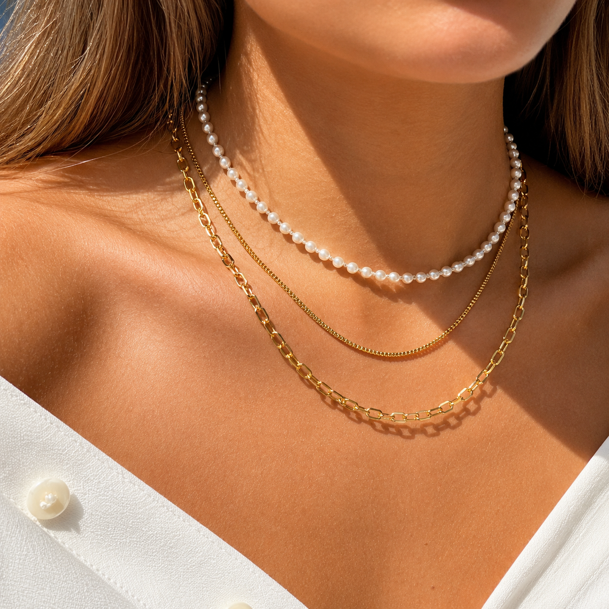 Beatrix Topaz Necklace