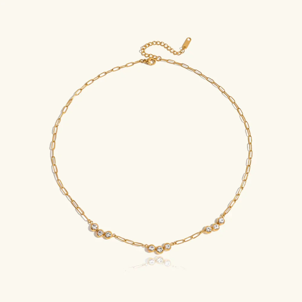 Meadow Diamond Clover Necklace