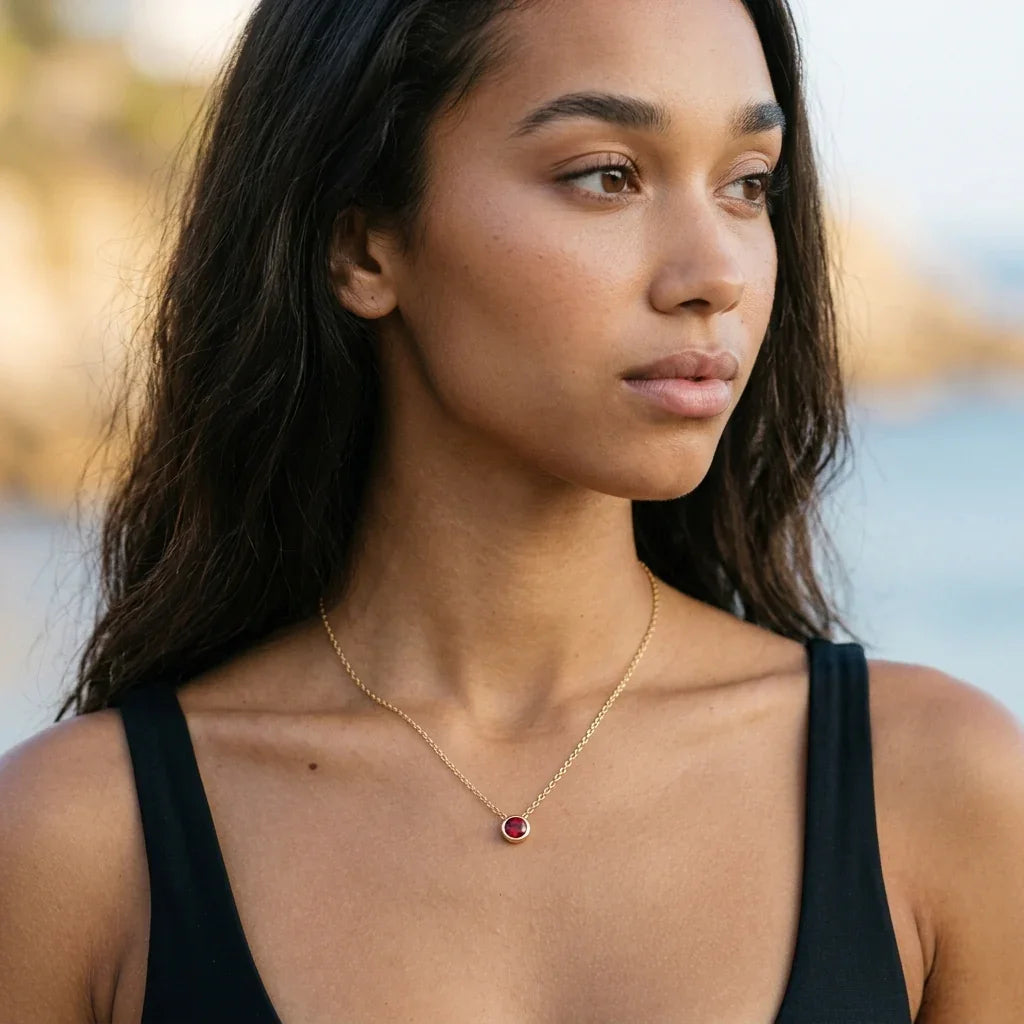 Ysabeau Birthstone Necklace