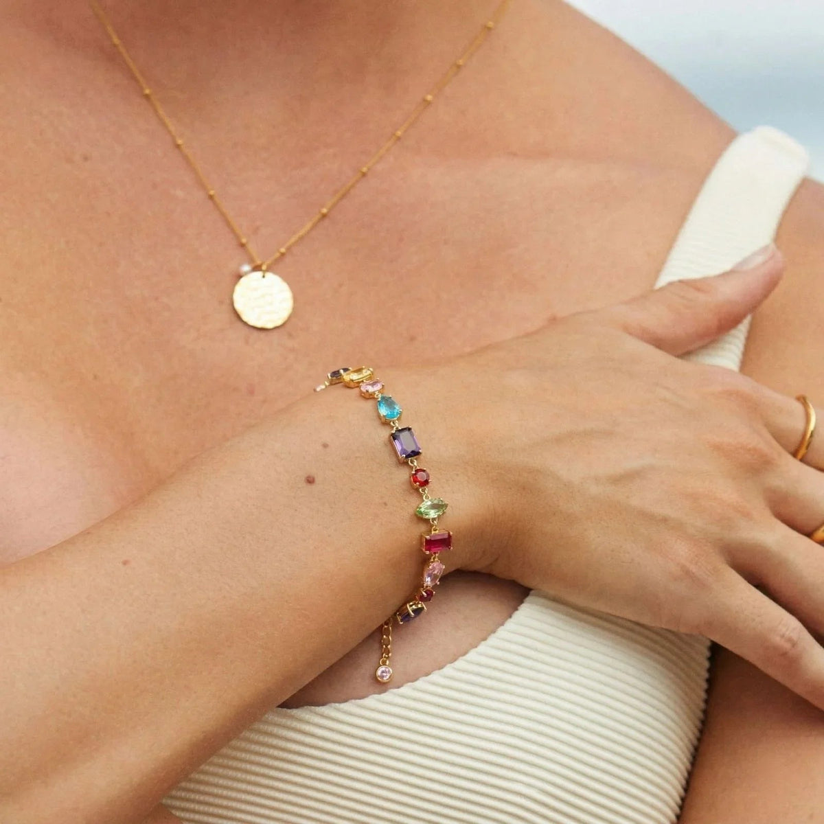 Nesta Gemstone Bracelet