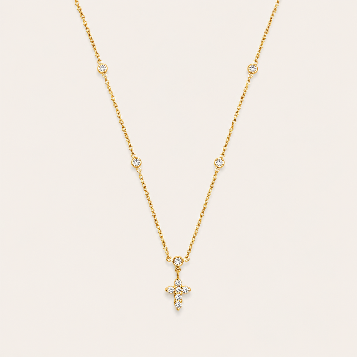 Aria Cross Necklace