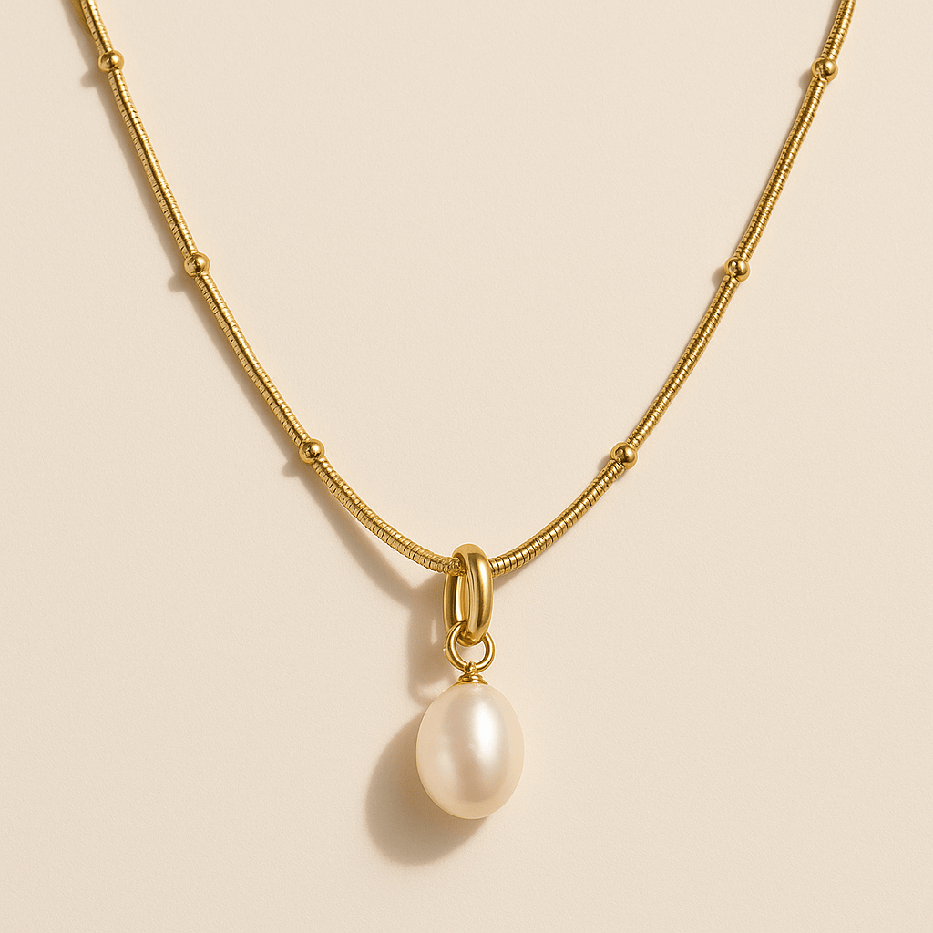 Isabella Pearl Pendant Necklace