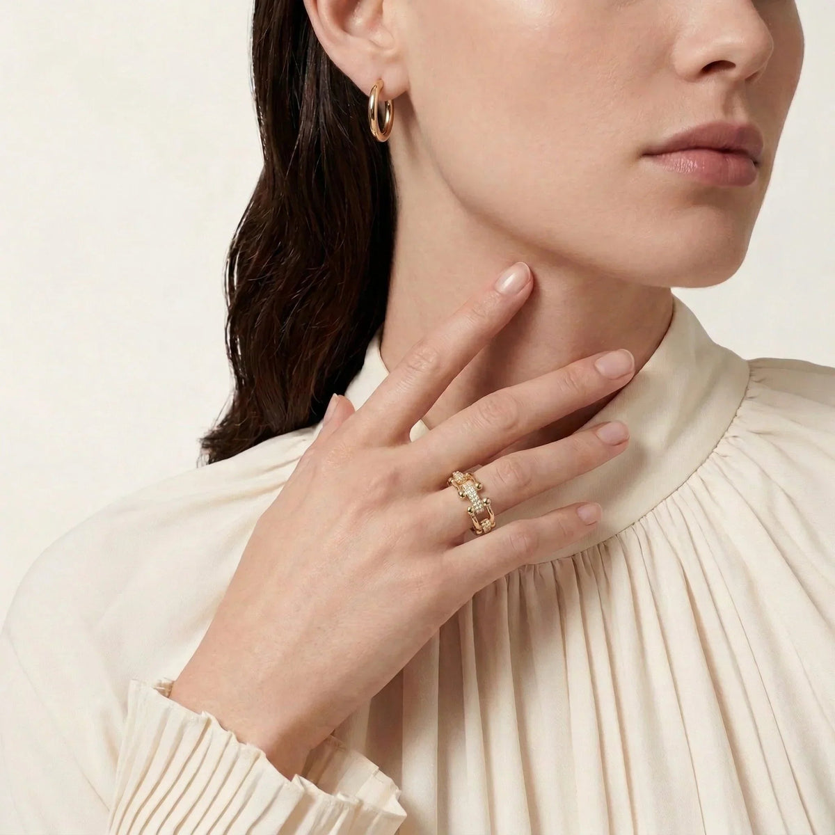 Henrietta Gold Ring
