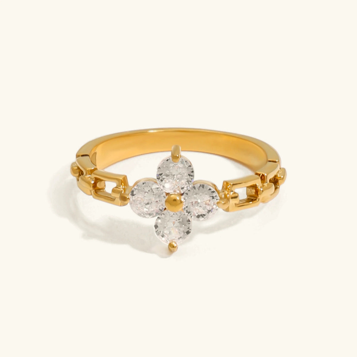 Florianne Diamond Petal Ring