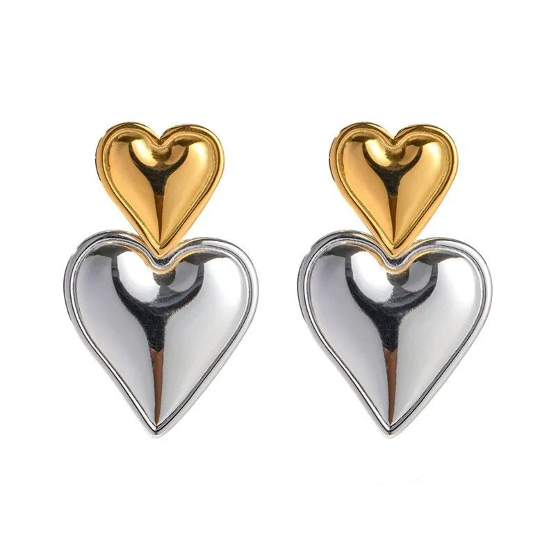 Esme Heart Earrings