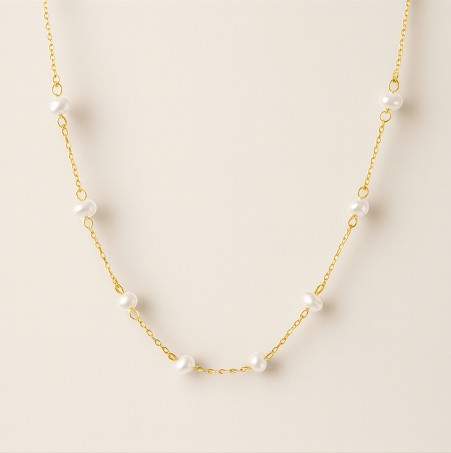 Posy Pearl Necklace