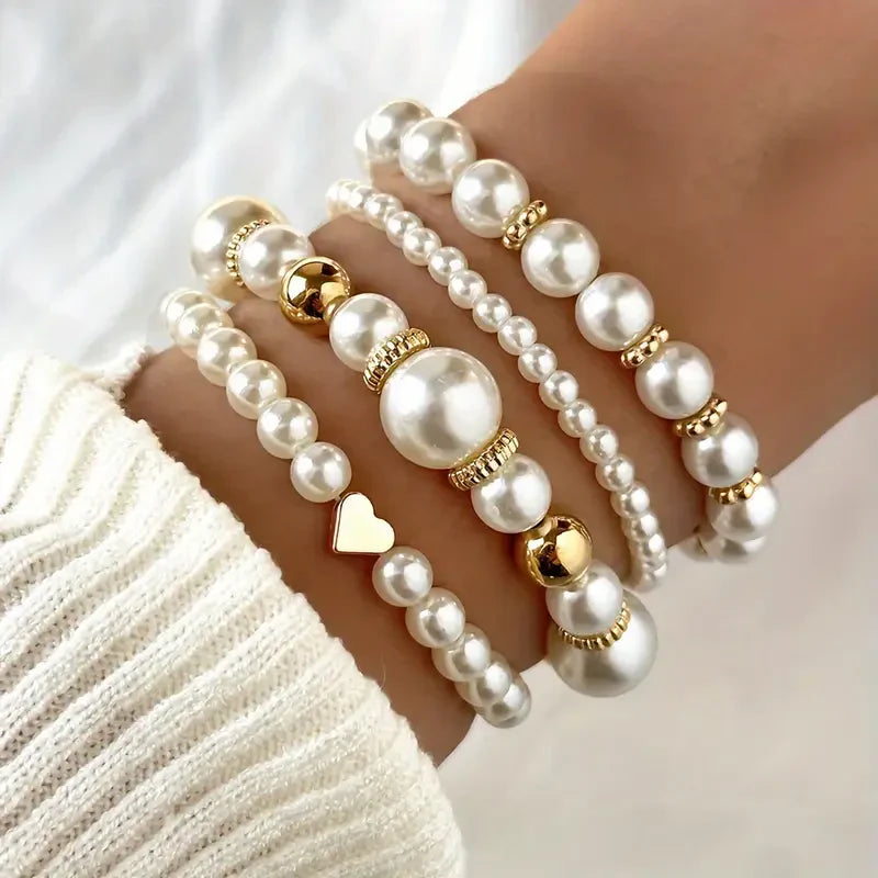 Ondine Pearl Bracelet Set