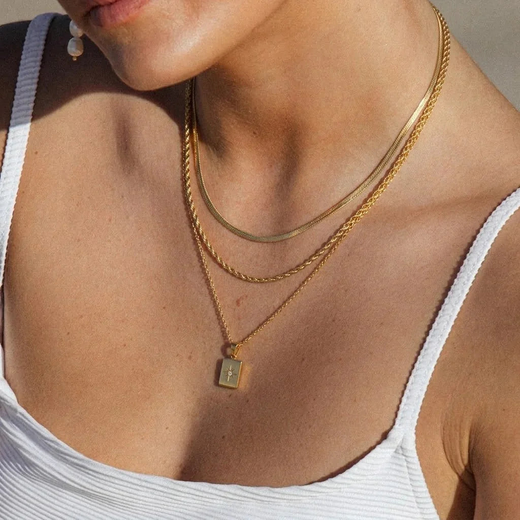 Fenella Layered Gold Necklace