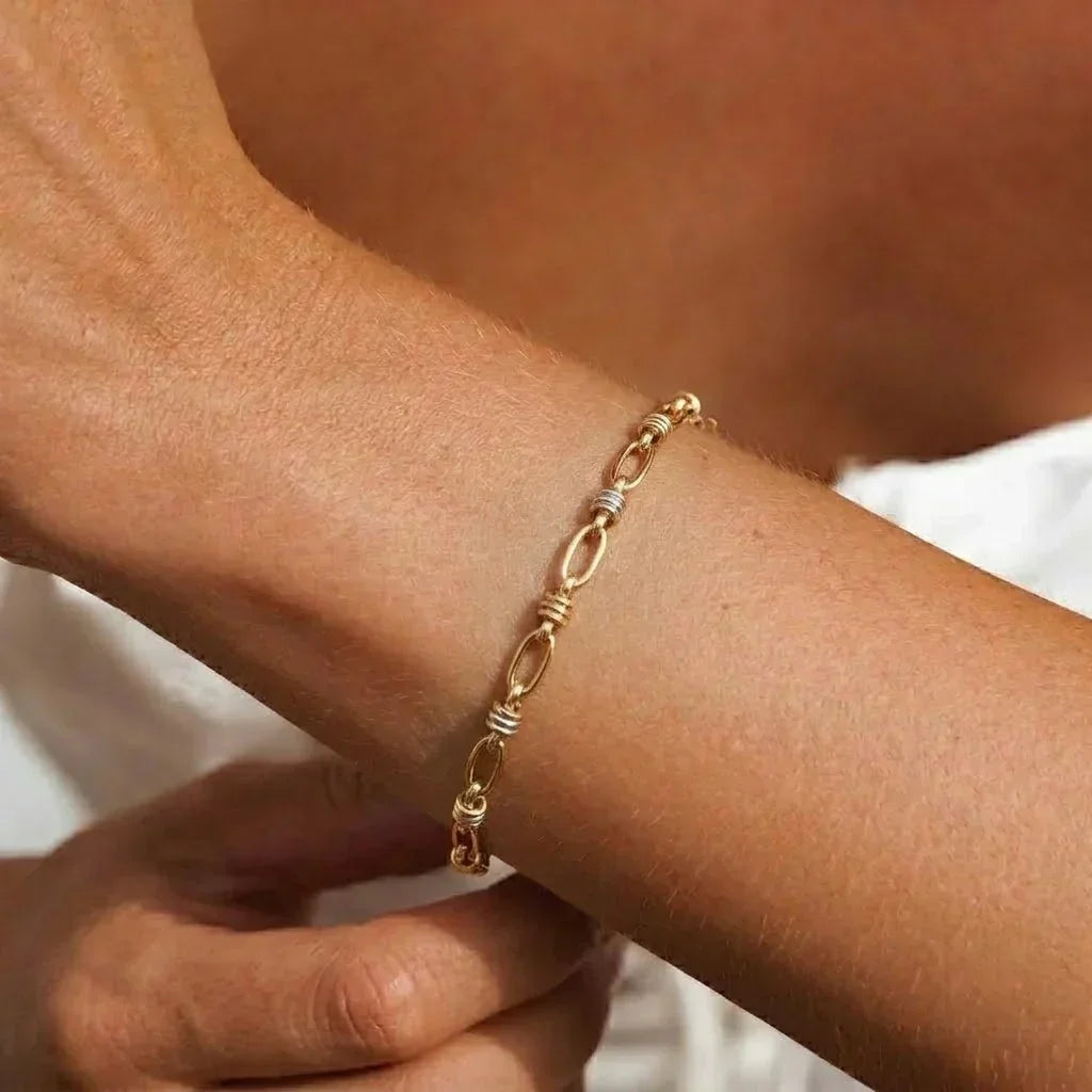 Zerlina Two Tone Bracelet
